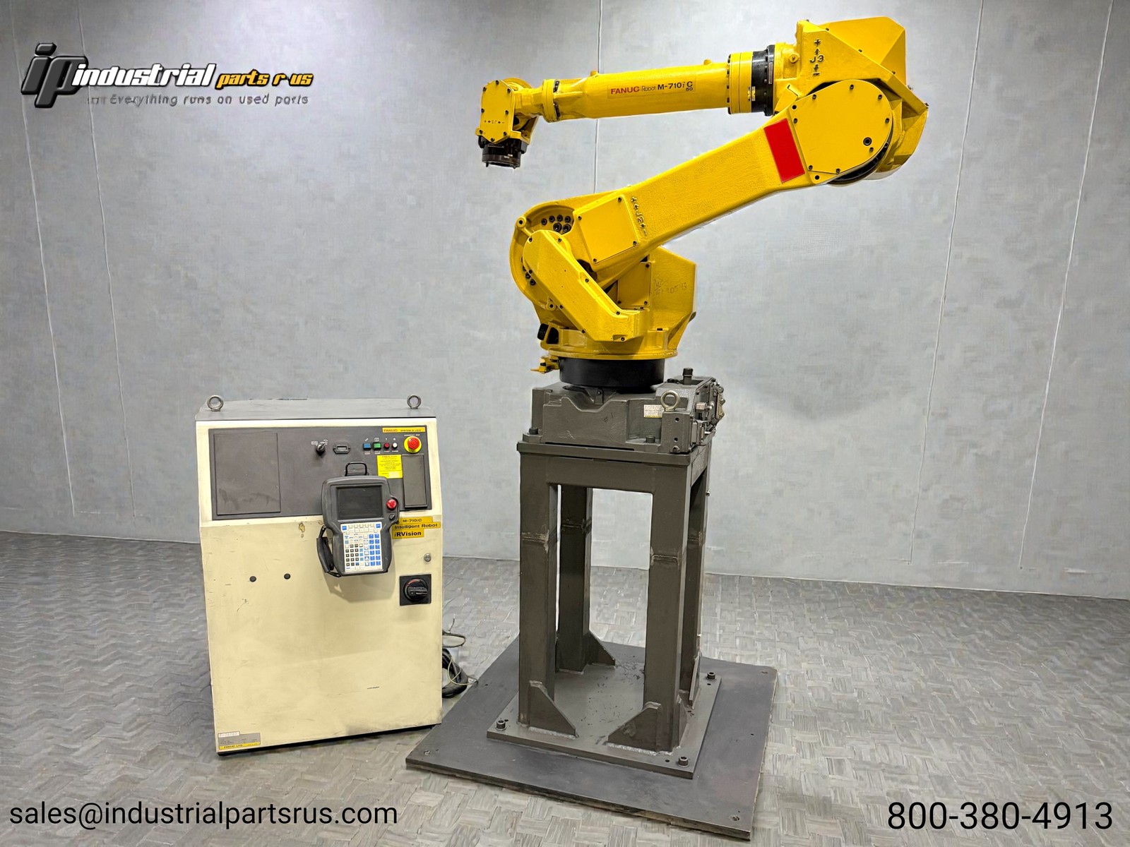 FANUC M-710iC/50 50kg Robot R-J3iC + iRVision Ready 2D Sony-XC-56 Camera TESTED