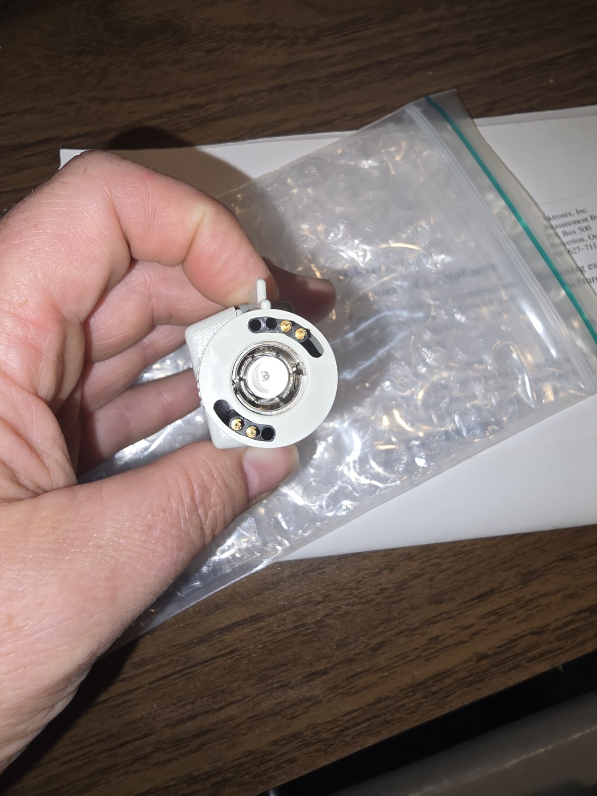 Tek 013-0278-00 Video Display Clamp with instructions