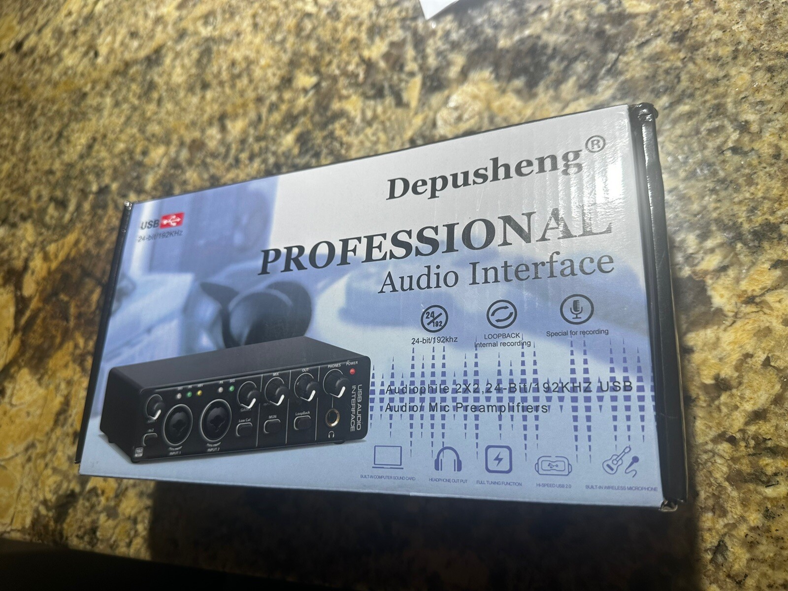 Depusheng professional audio interface