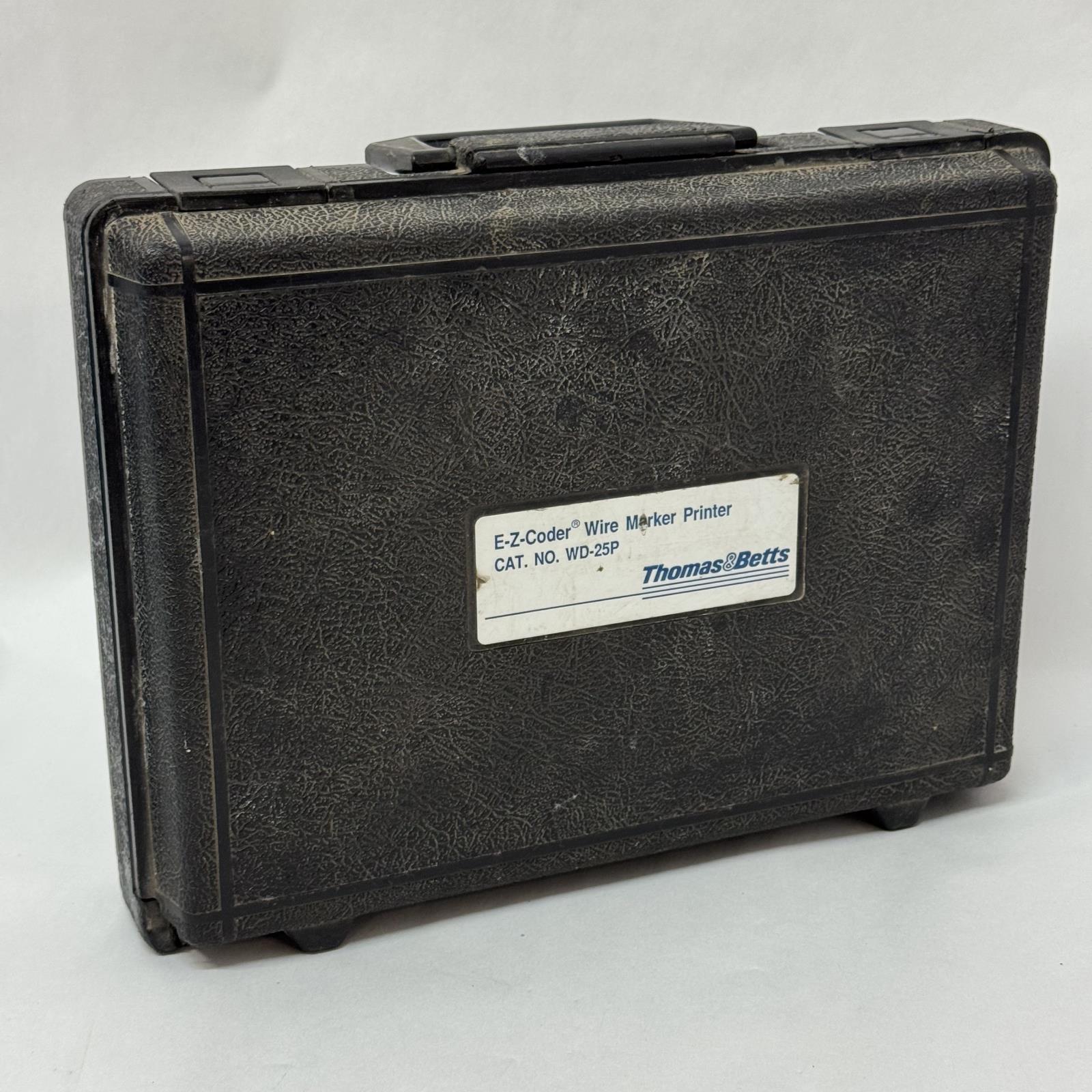 Thomas & Betts E-Z-Coder Wire Marker Printer WD-25P