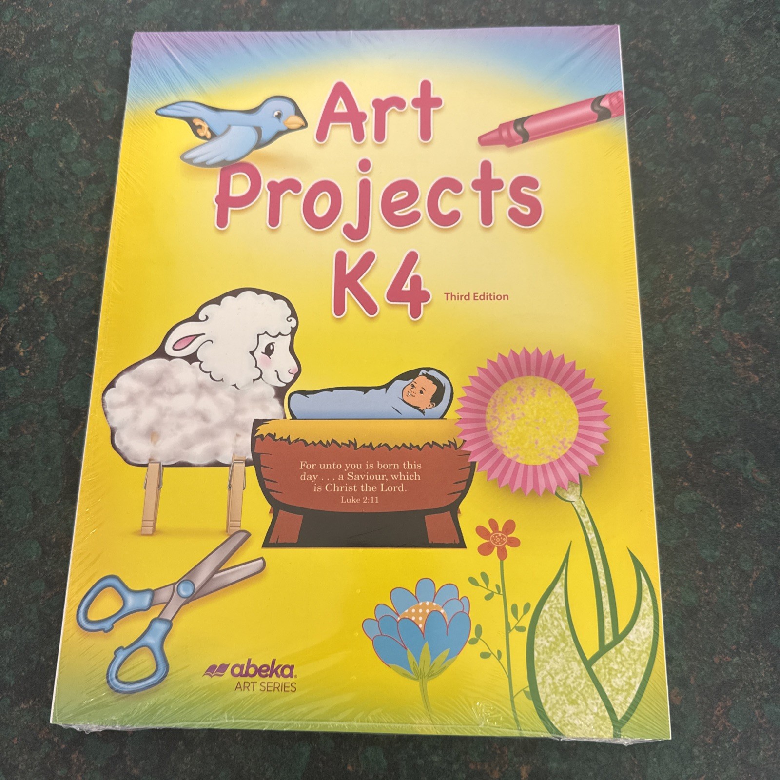 Abeka Art Projects K4 *NEW*  Homeschool Project Instructions Crafts Preschool
