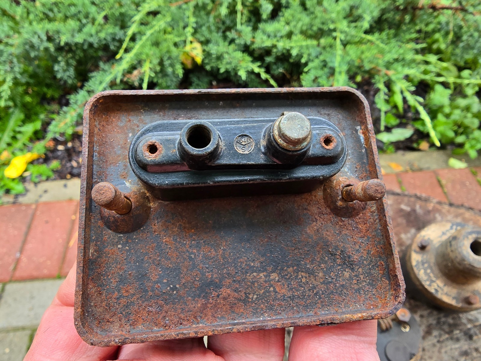 WW2 Accessories from the German bunker relic.