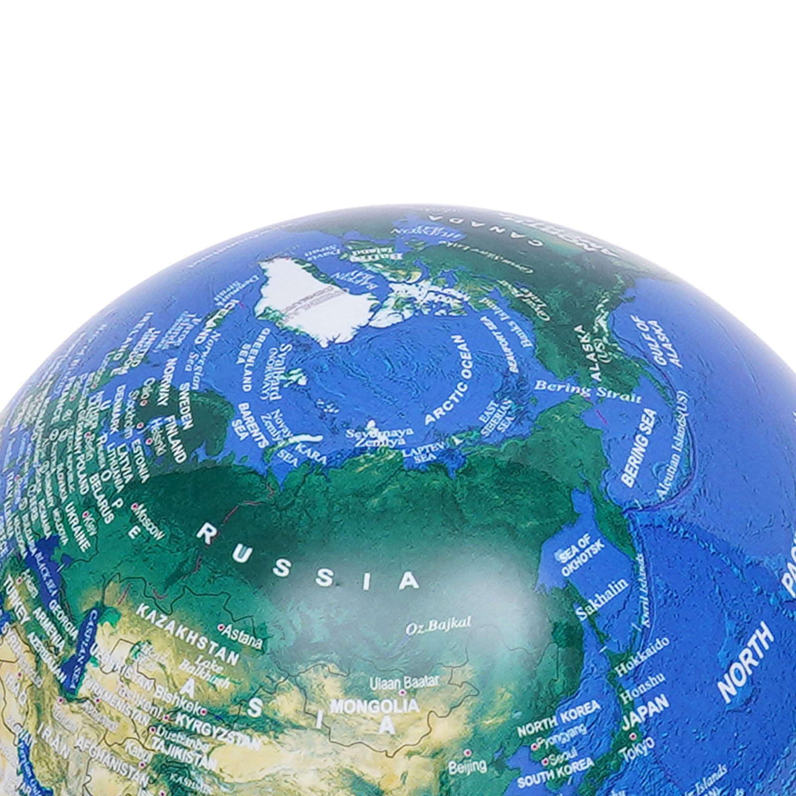 6in Magnetic Levitating Globe with LED Gradient Light Floating Earth Desk Decor