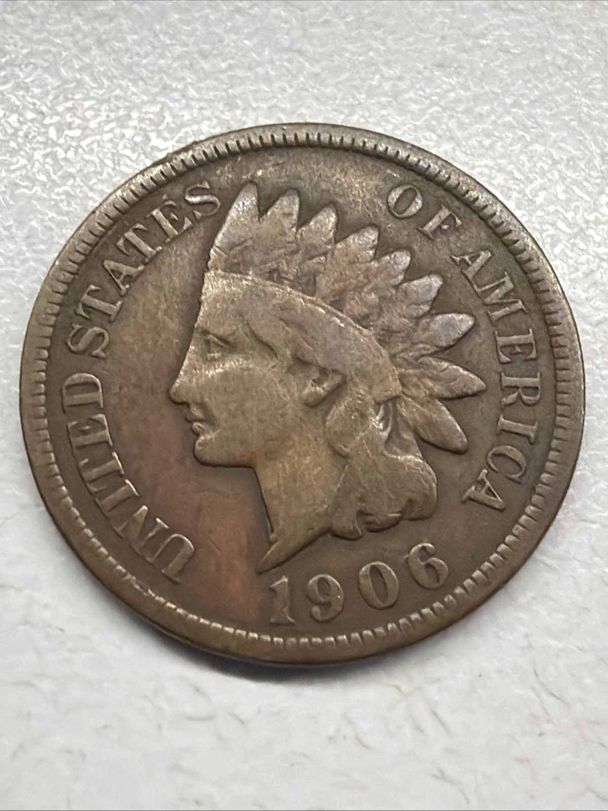 1906 Indian Head Penny Actual Coin. Get It Today With Free Shipping