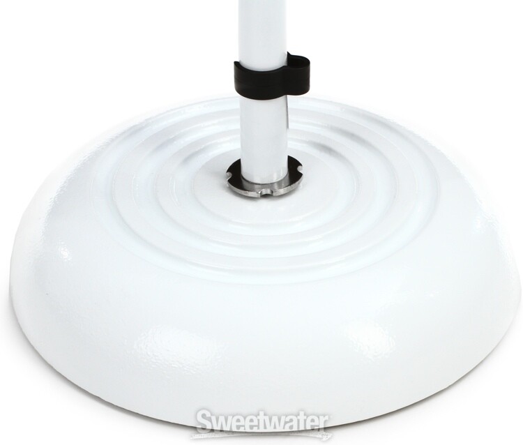 On-Stage Stands MS7201W Round-base Mic Stand - White
