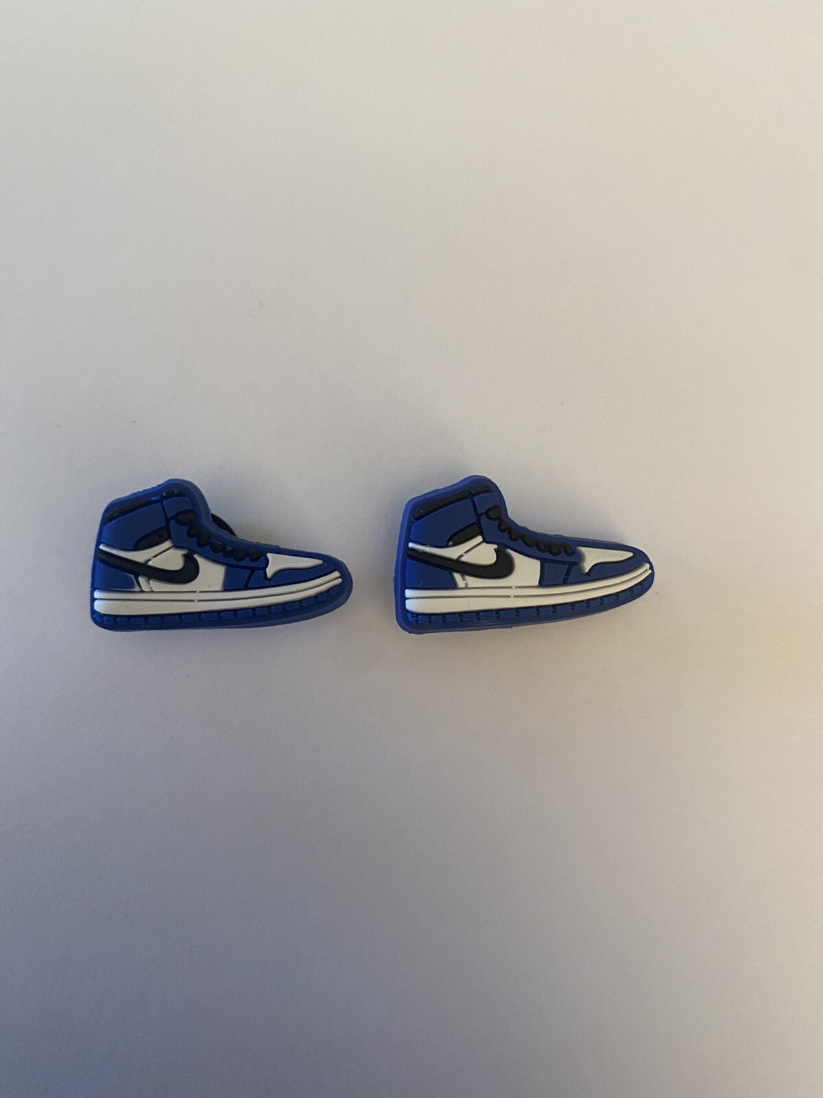 Blue Nike Gym Shoe Charm For Crocs Set Of 2!