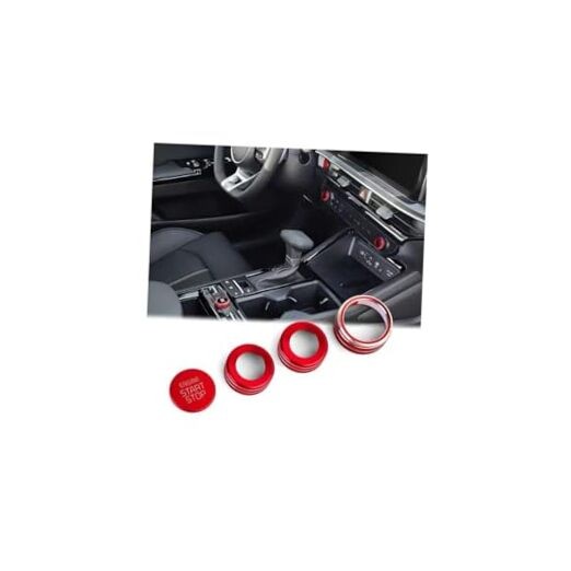 for 2025-2026 Kia K5 Accessories (EX/LXS/GT/GT-Line),  4PCS Aluminum Red
