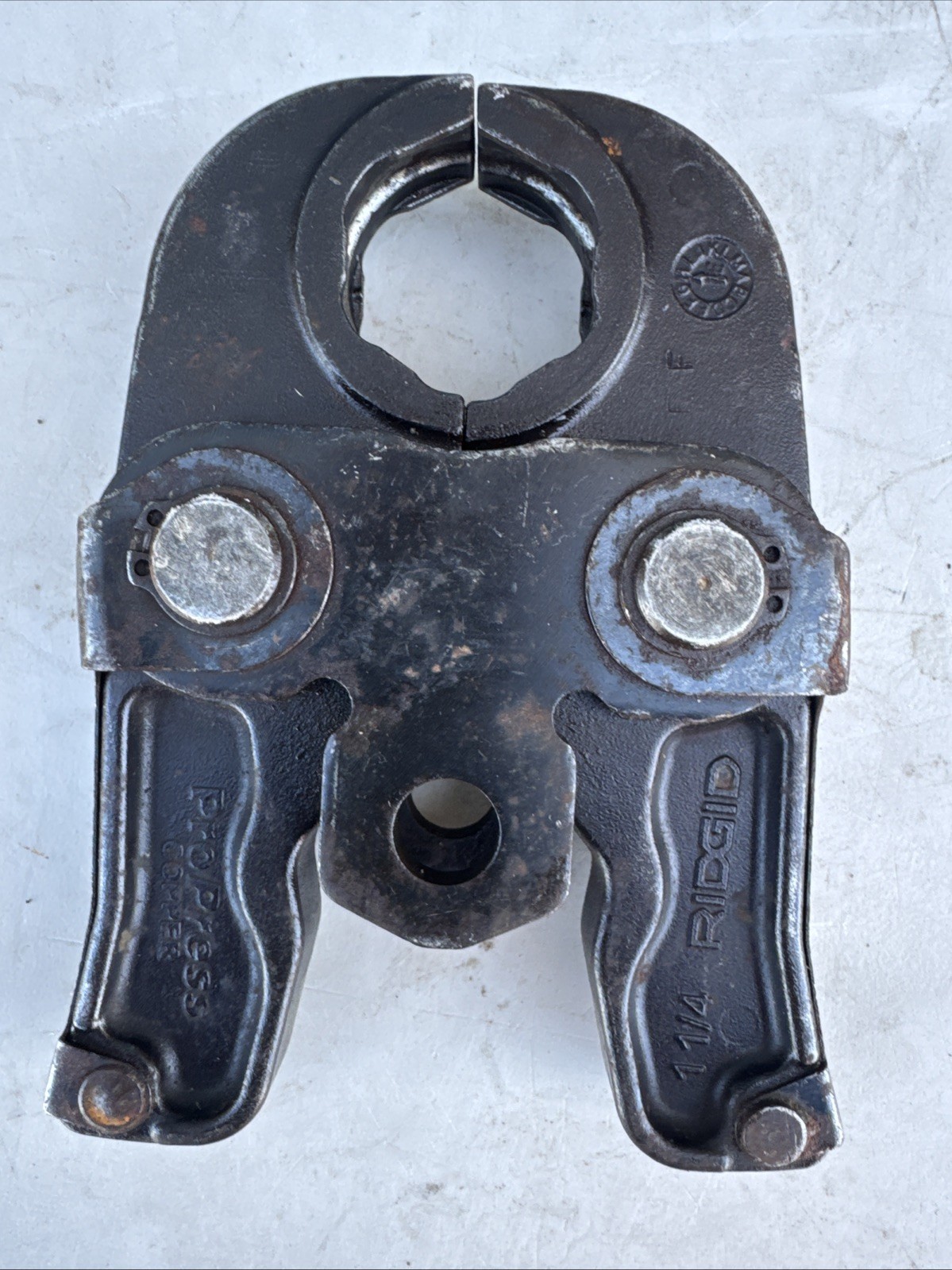 Single Ridgid 1 1/4” Copper Propress Jaw
