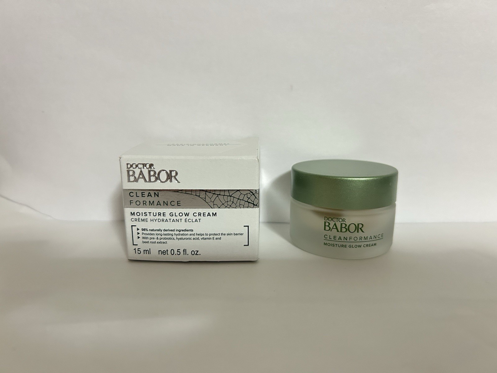 Doctor Babor Clean Formance Moisture Glow Cream 0.5 Oz/ 15 Ml New In Box