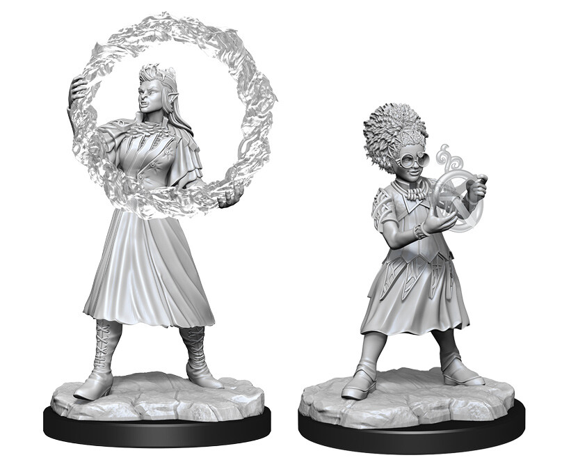 Magic the Gathering Unpainted Miniatures: Rootha & Zimone