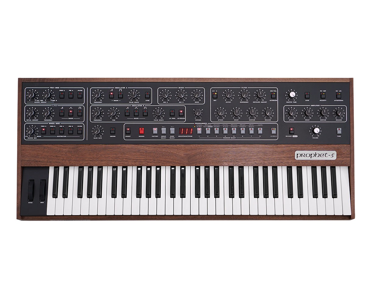 Sequential Dave Smith Prophet 5 Analog Synthesizer