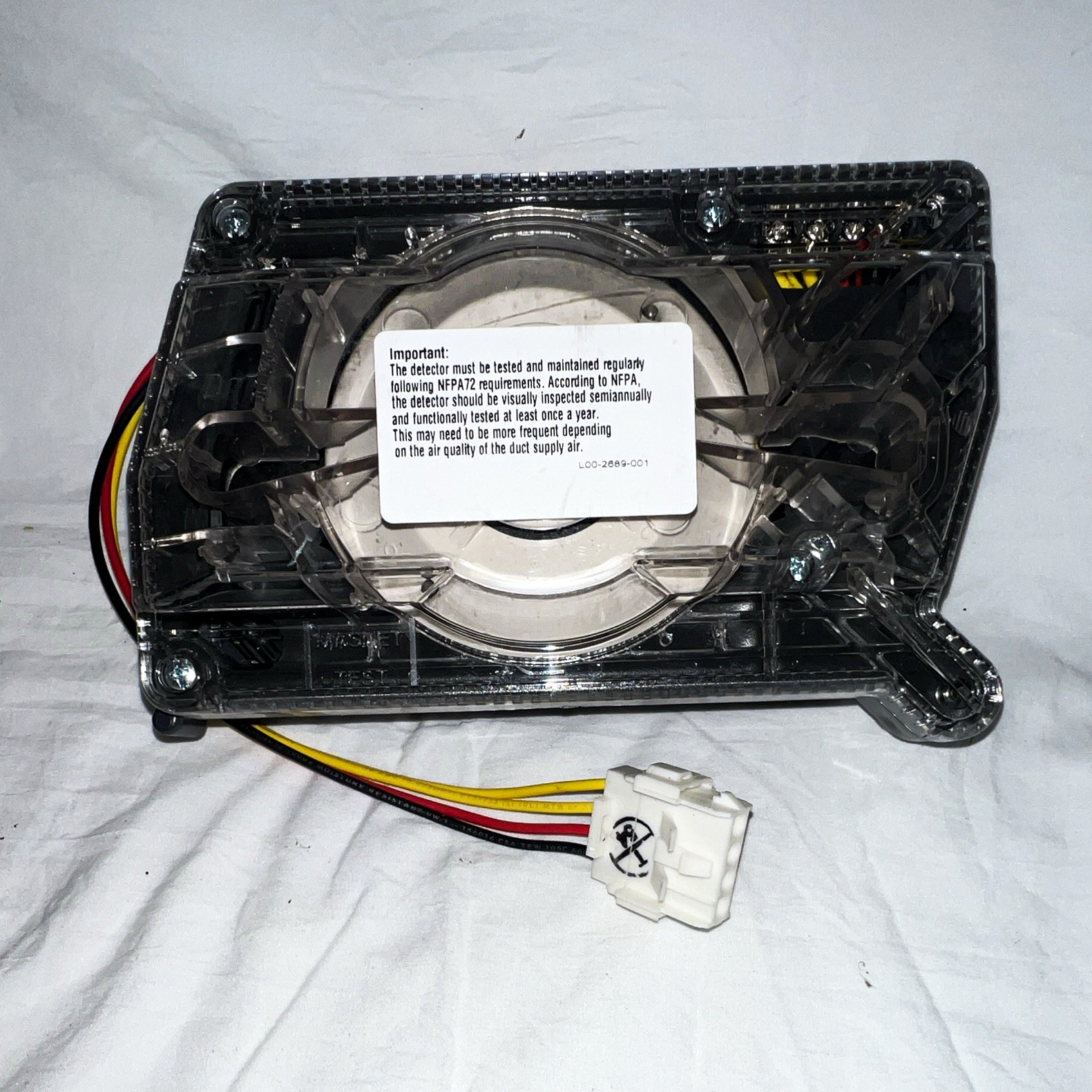 System Sensor LD4S Smoke Detectors Model LD4S MPN 102325-01