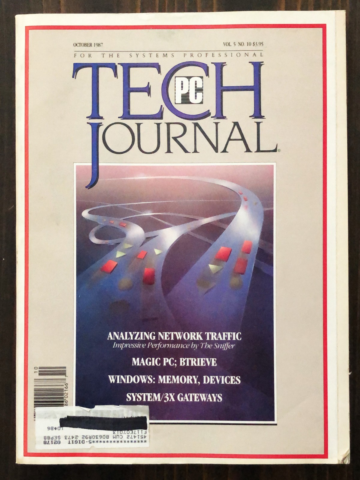 PC Tech Journal Magazine, October 1987, Vol. 5 No. 10  IBM Personal Computer