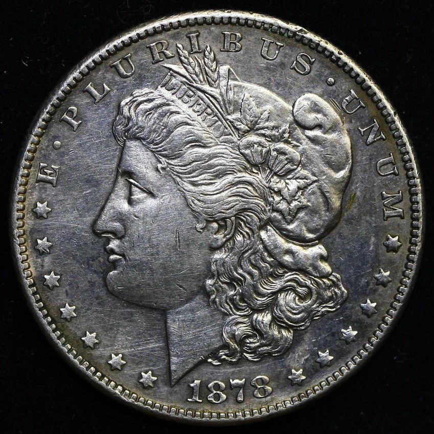 1878-S $1 Morgan Silver Dollar Coin ~ 90% SILVER #FA14