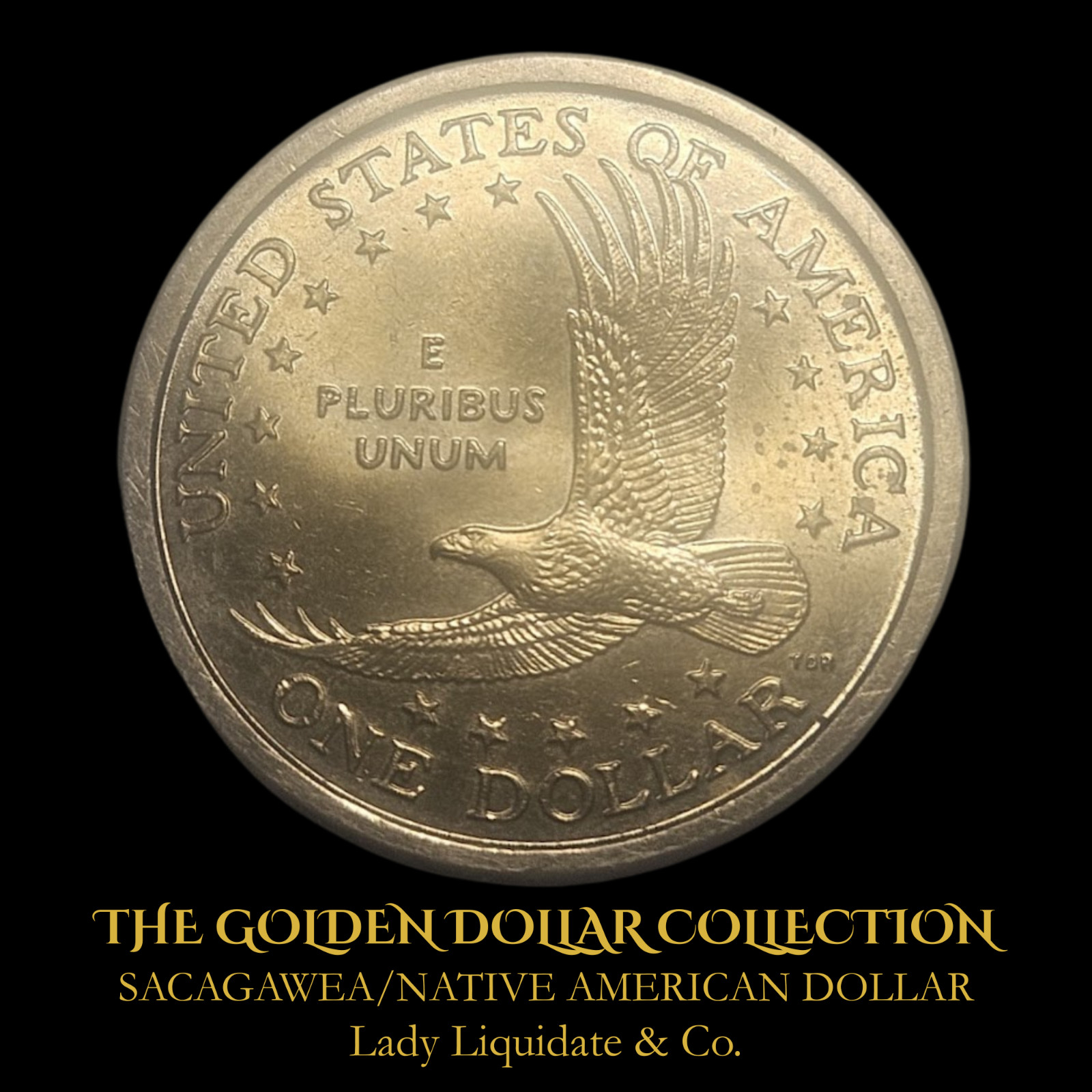 2001-D Sacagawea Dollar – Denver Mint – U.S. Golden Dollar – Early Series Issue