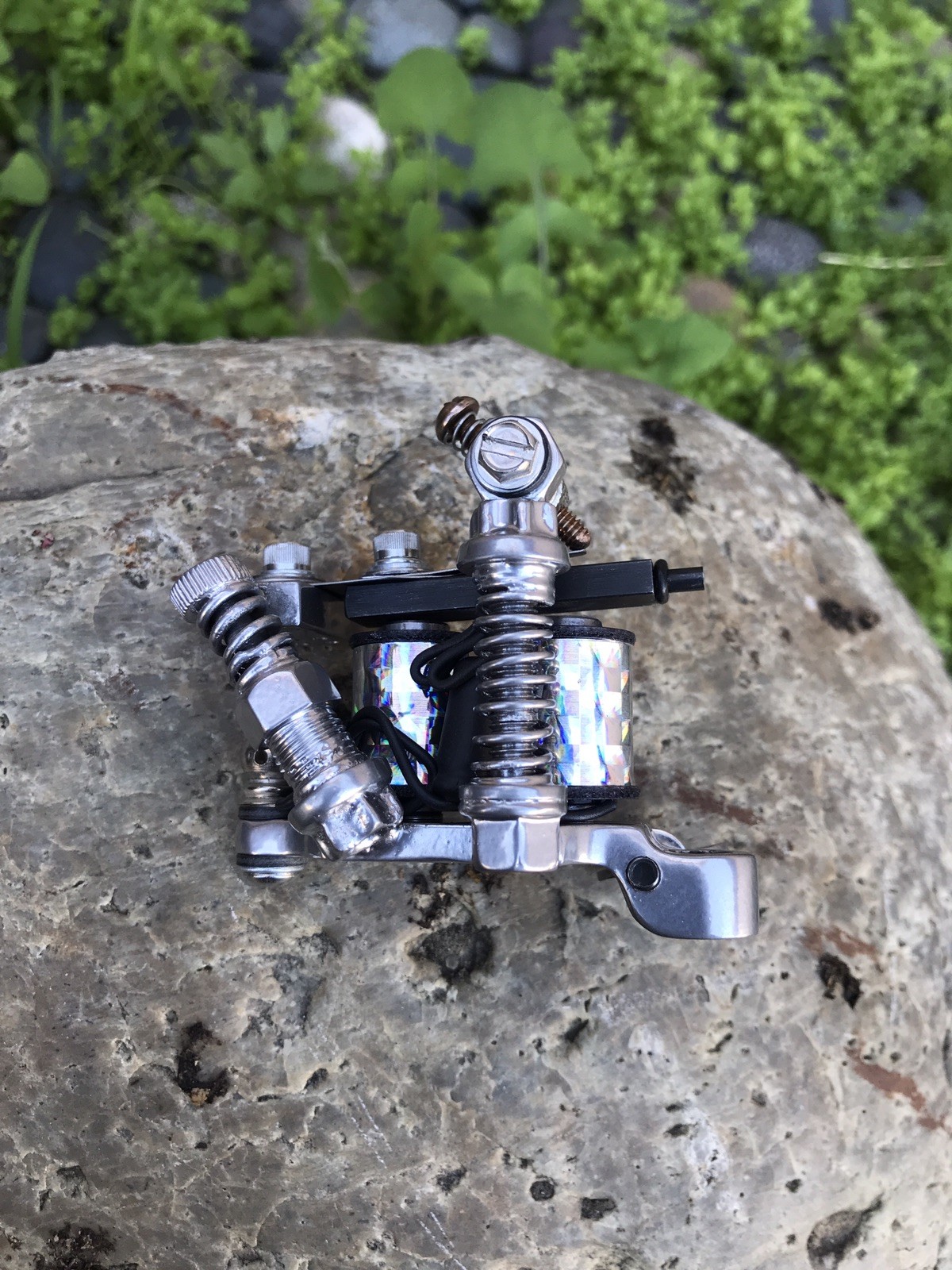 Professional Handmade Tattoo Machine Chrome Mechanical Liner