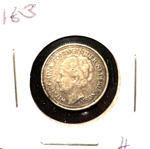 Netherlands 1926 10 cents KM 163 VF
