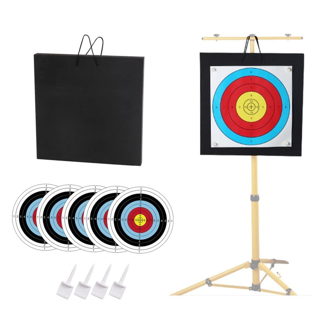 EVA Archery Target Lightweight Portable High Density Foam for Indoor Outdoor Use