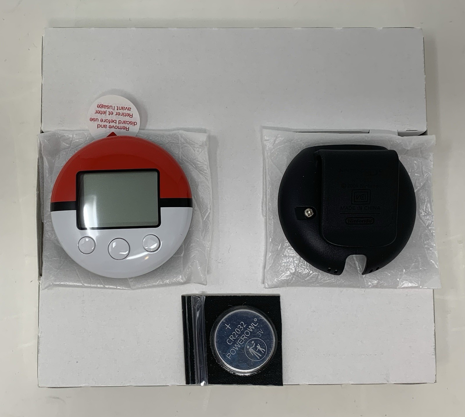 NEW NEVER ACTIVATED Nintendo DS Pokemon Pokewalker w/ New Battery HeartGold Soul