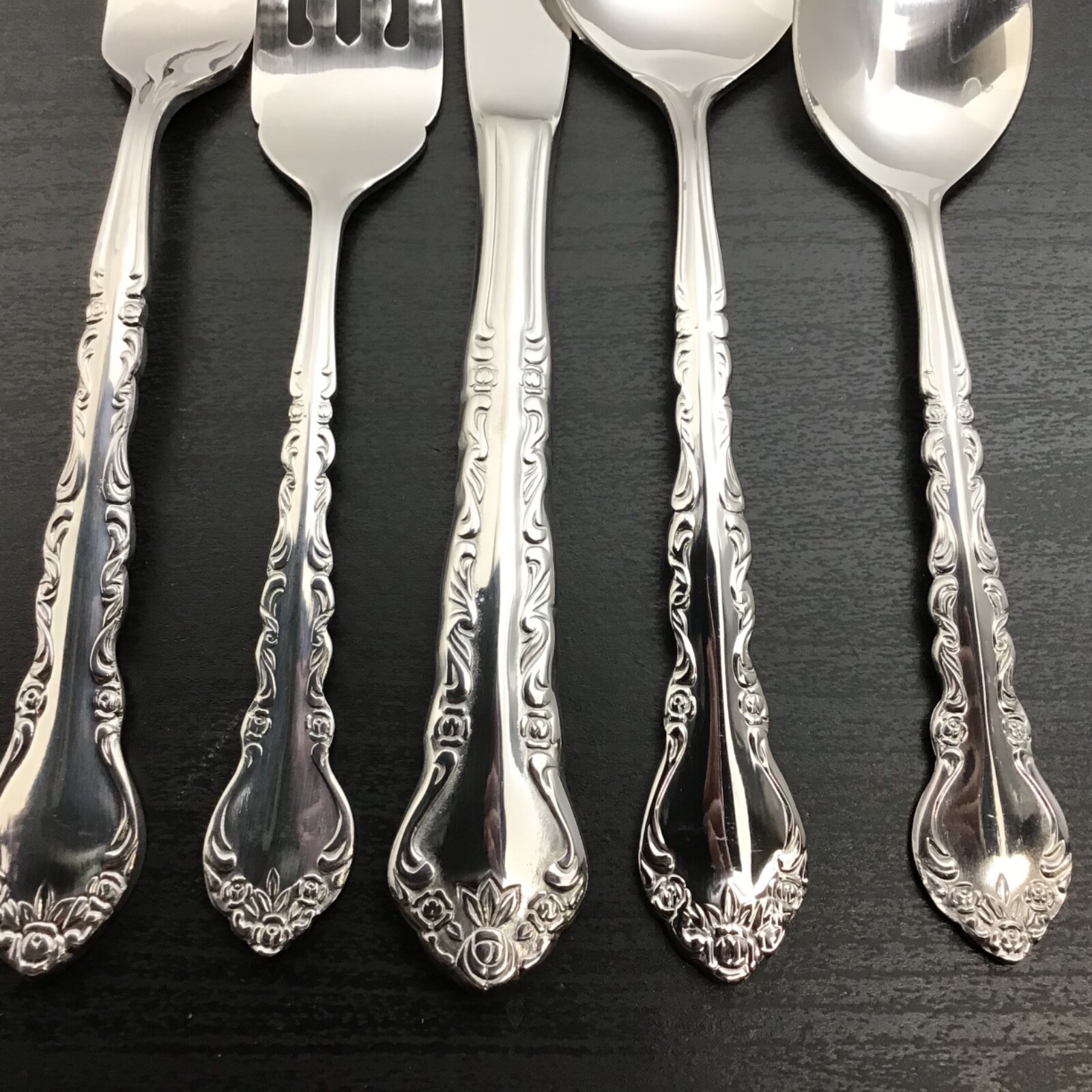 ESTIA Gourmet Capri ESI18 Stainless Flatware NEW 5 piece place setting