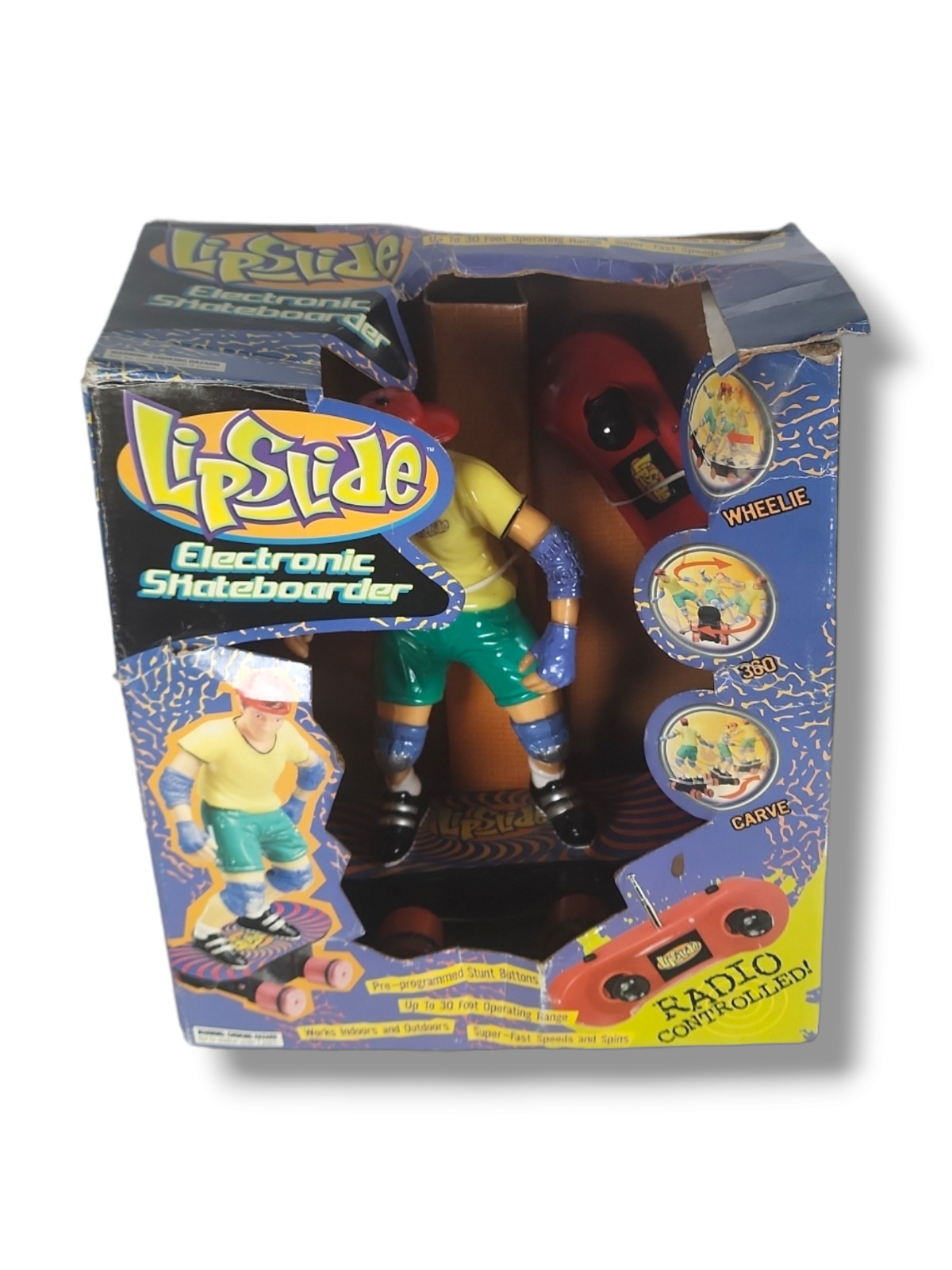 New Vintage Lipslide Remote Control RC Skateboarder