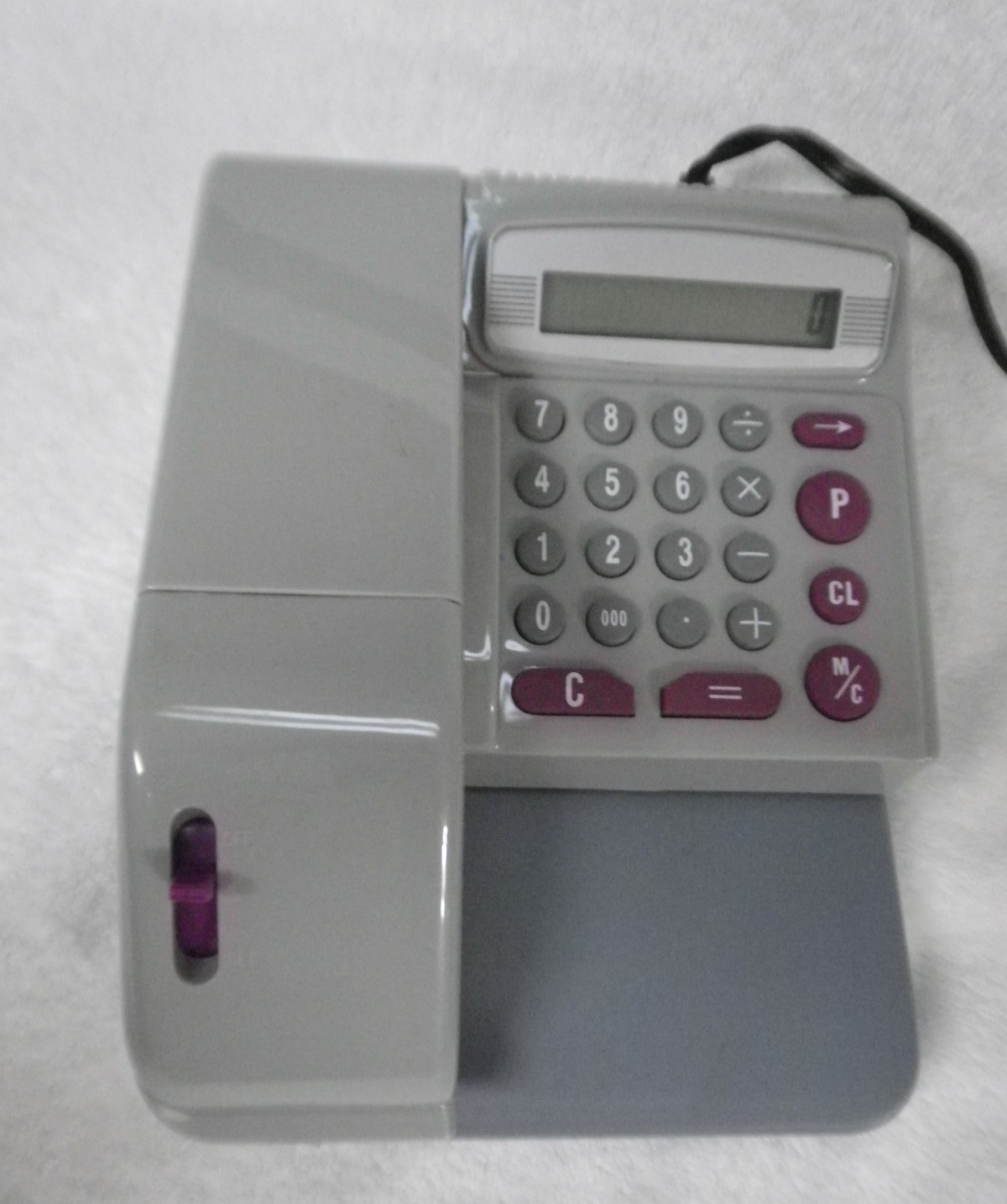 Unbranded Electronic Check Writer S/N No. 0621797 tested works