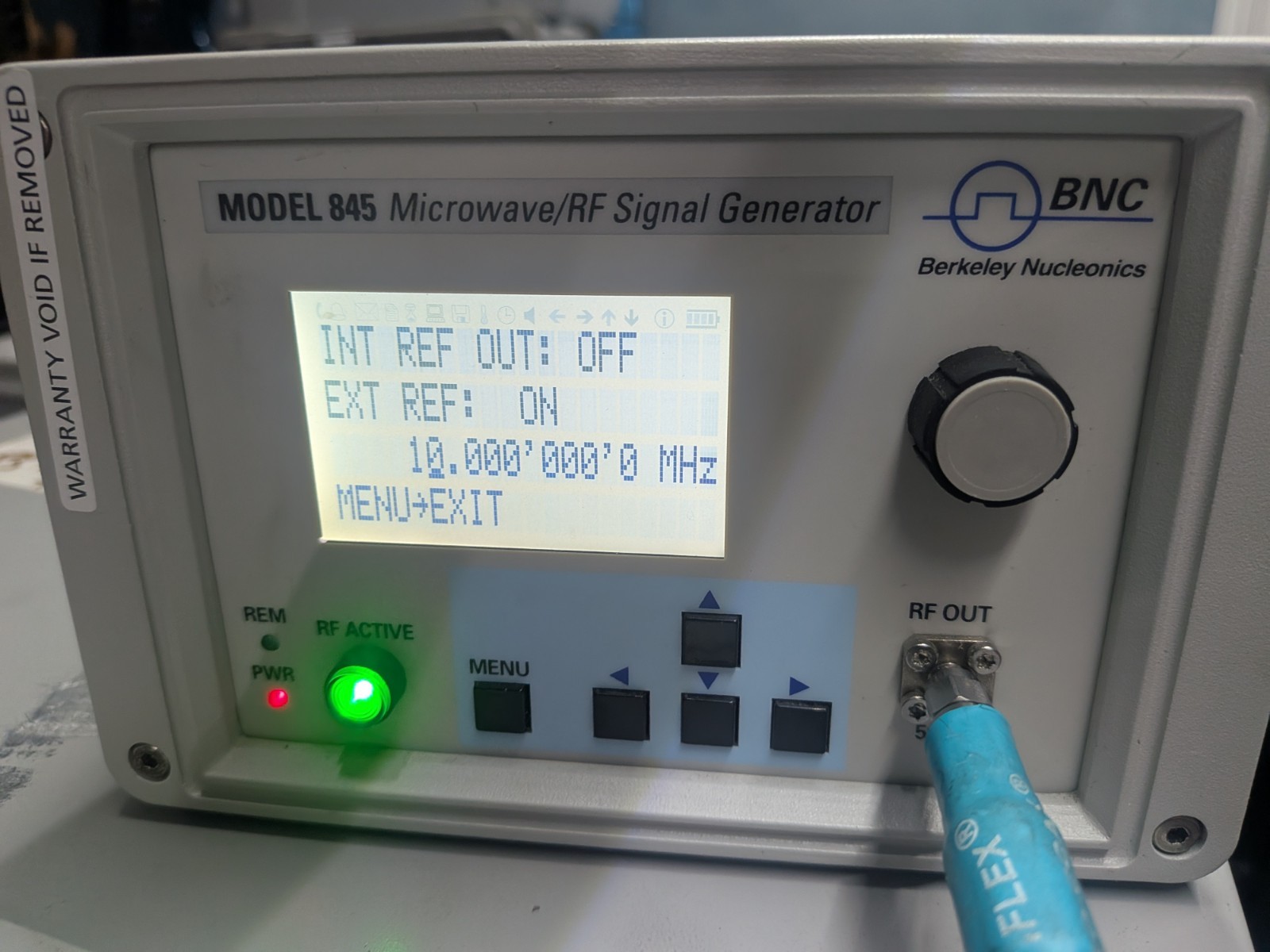BNC Berkeley Nucleonics Signal Generator 845 Mini Handheld Cald! 20 Ghz Options