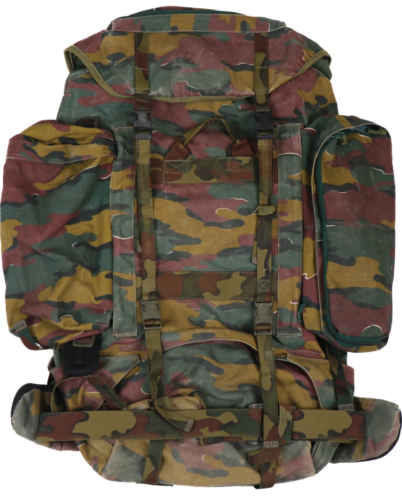 Belgian Jigsaw M90 Field Pack Rucksack Backpack Puzzle Camo Army Belgium M97