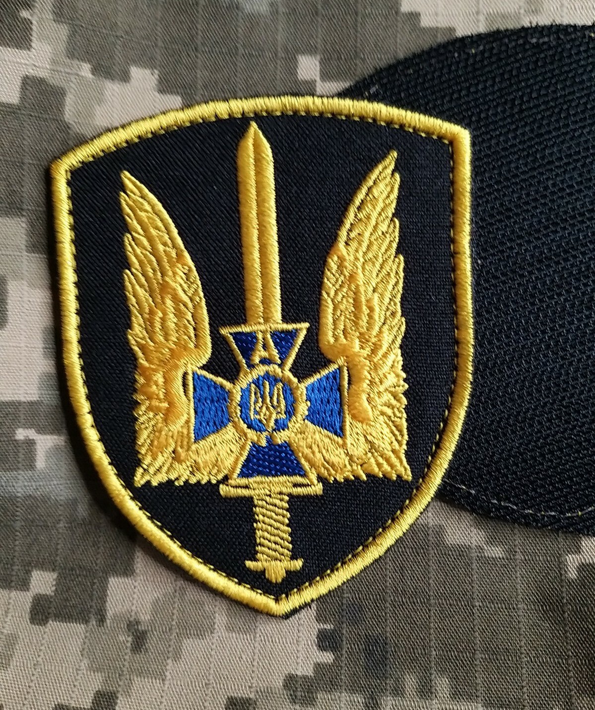 Military tactical Ukraine SOF patch "The Center Special Operations SBU ALPHA"
