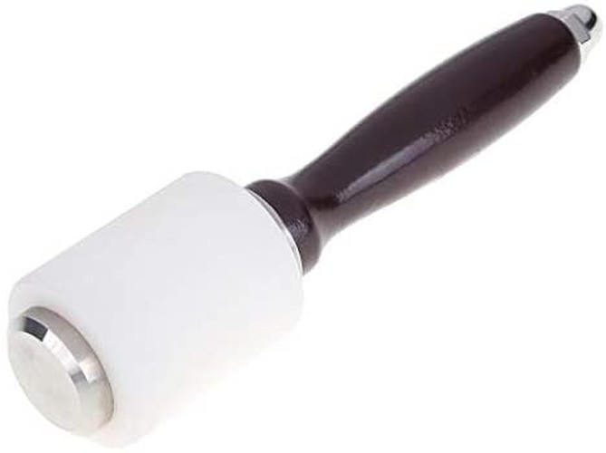 Leather Carving Hammer Leathercraft Cowhide Sew Club Wood Mallet Handle (I-Head)