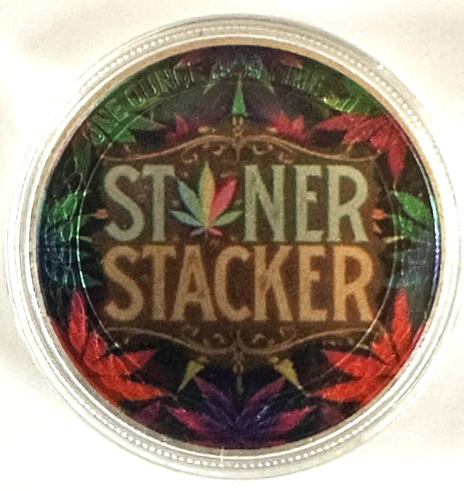 2024 Stoner Stacker Cheech & Chong Colorized silver coin with COA