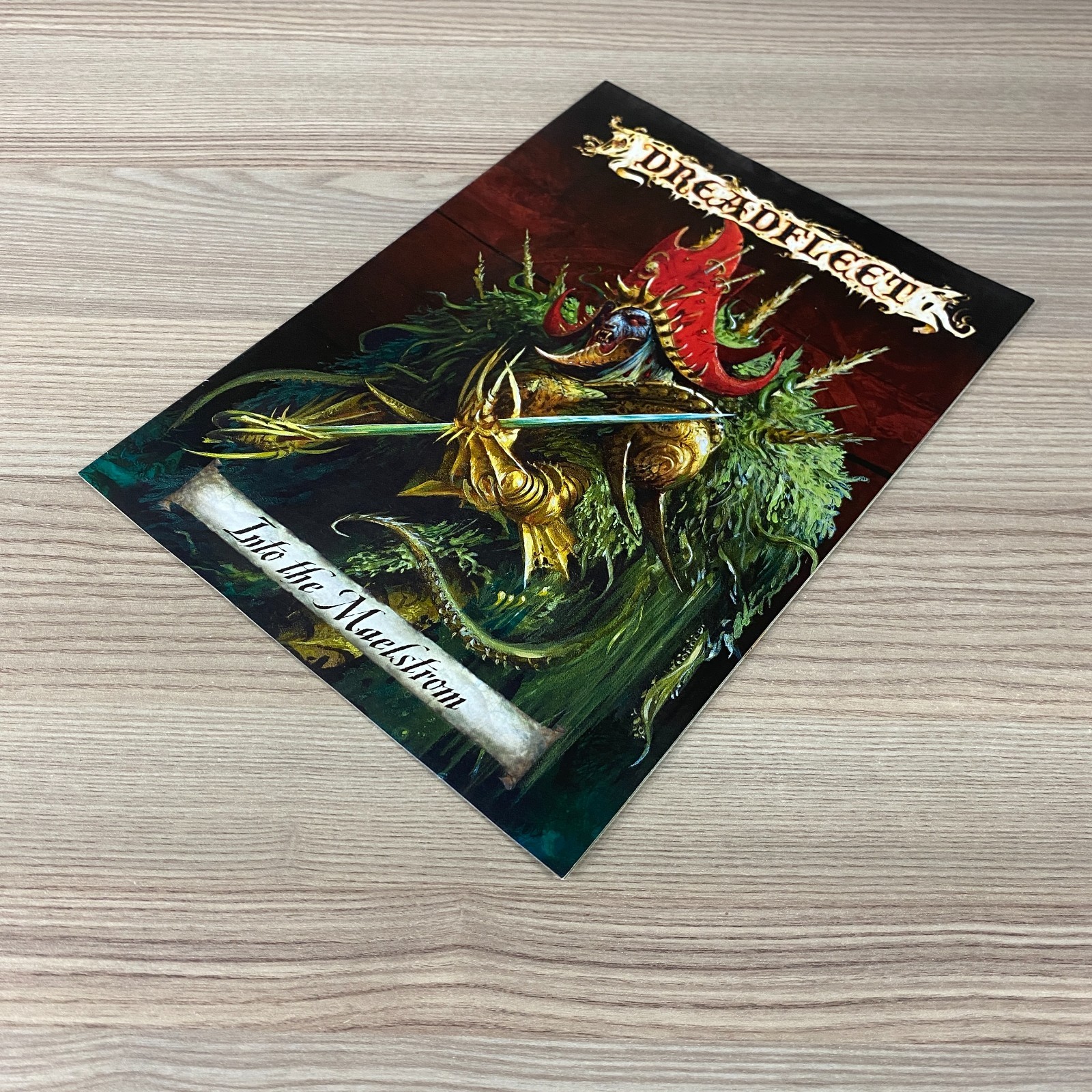 DREADFLEET INTO THE MAELSTROM GAMES WORKSHOP WARHAMMER SUPPLEMENT WHITE DWARF