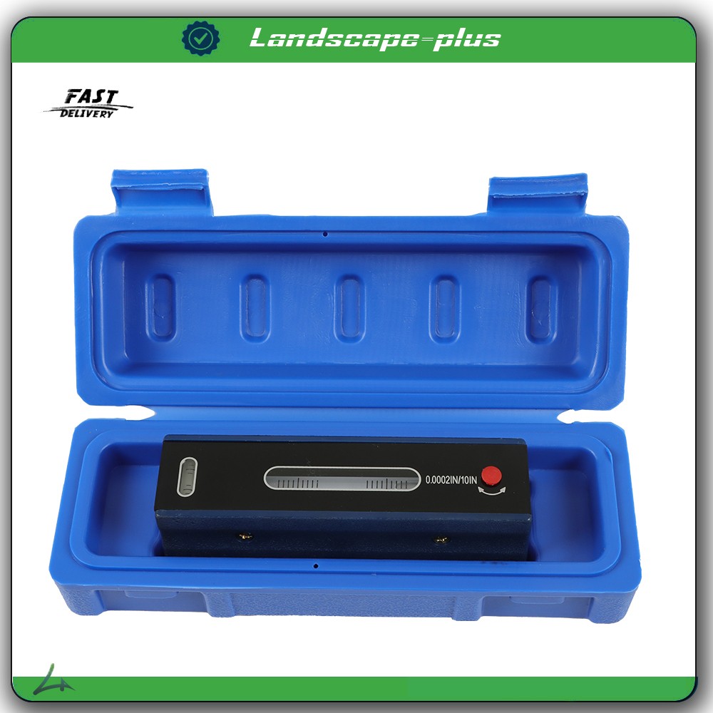 6" Heavy Duty Precision Bar Machinist Level 0.0002''/10' Accuracy In Wooden Box