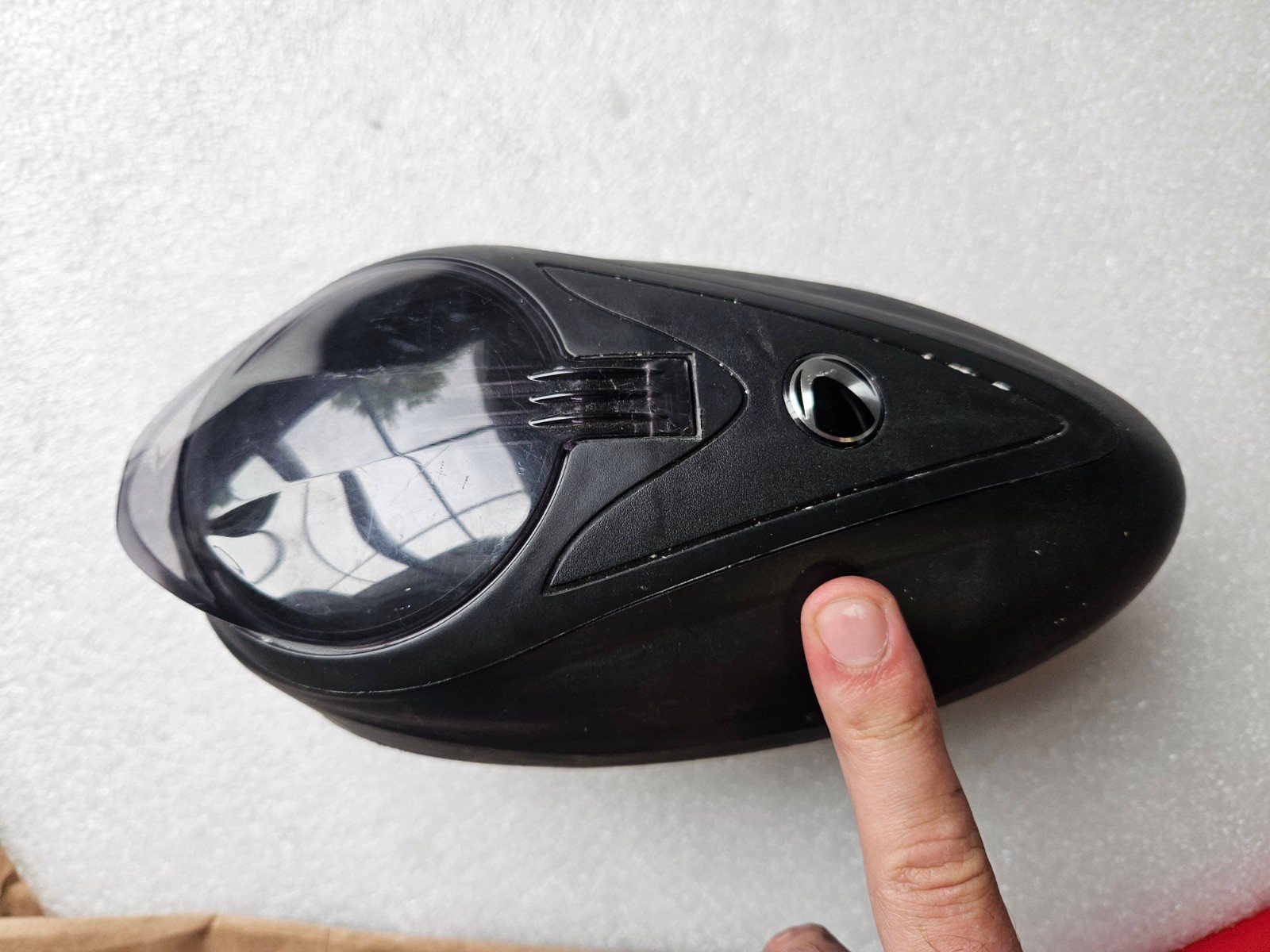 Dye Rotor LTR paintball hopper • black with rain lid -works fine