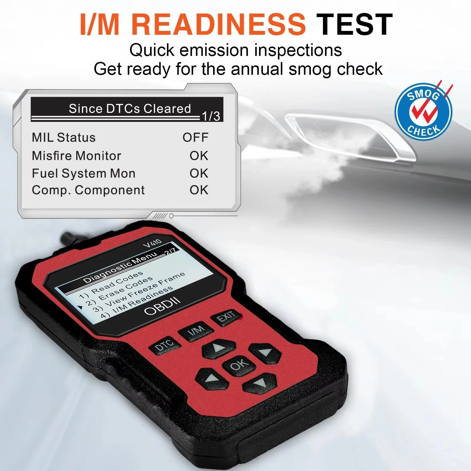 OBD2 Scanner OBD Code Reader Car Check Engine Automotive Fault Diagnostic Tool