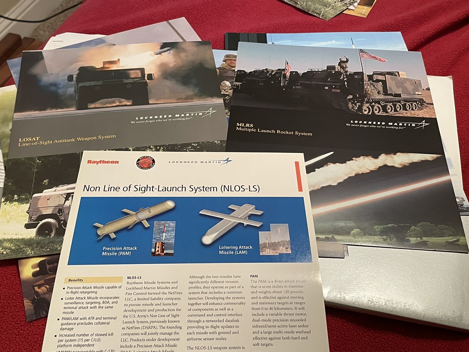Lockheed Martin Public Relations Pack Anti Tank Missile HIMARS MLRS MEADS Apache