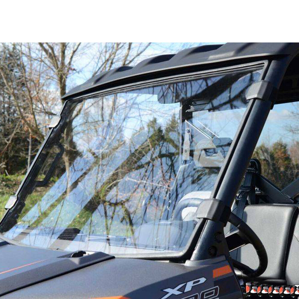 Front Full Size Windshield PC For 2013-2025 Polaris Ranger XP 900 1000 15-16 570