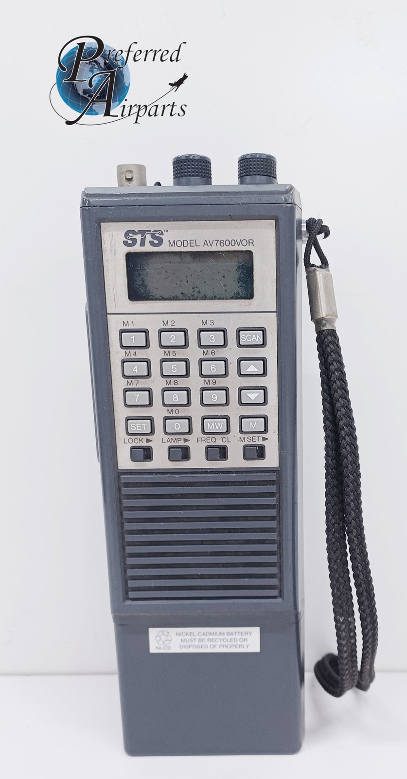 Used STS AV7600VOR Handheld Transceiver, 720 Channel