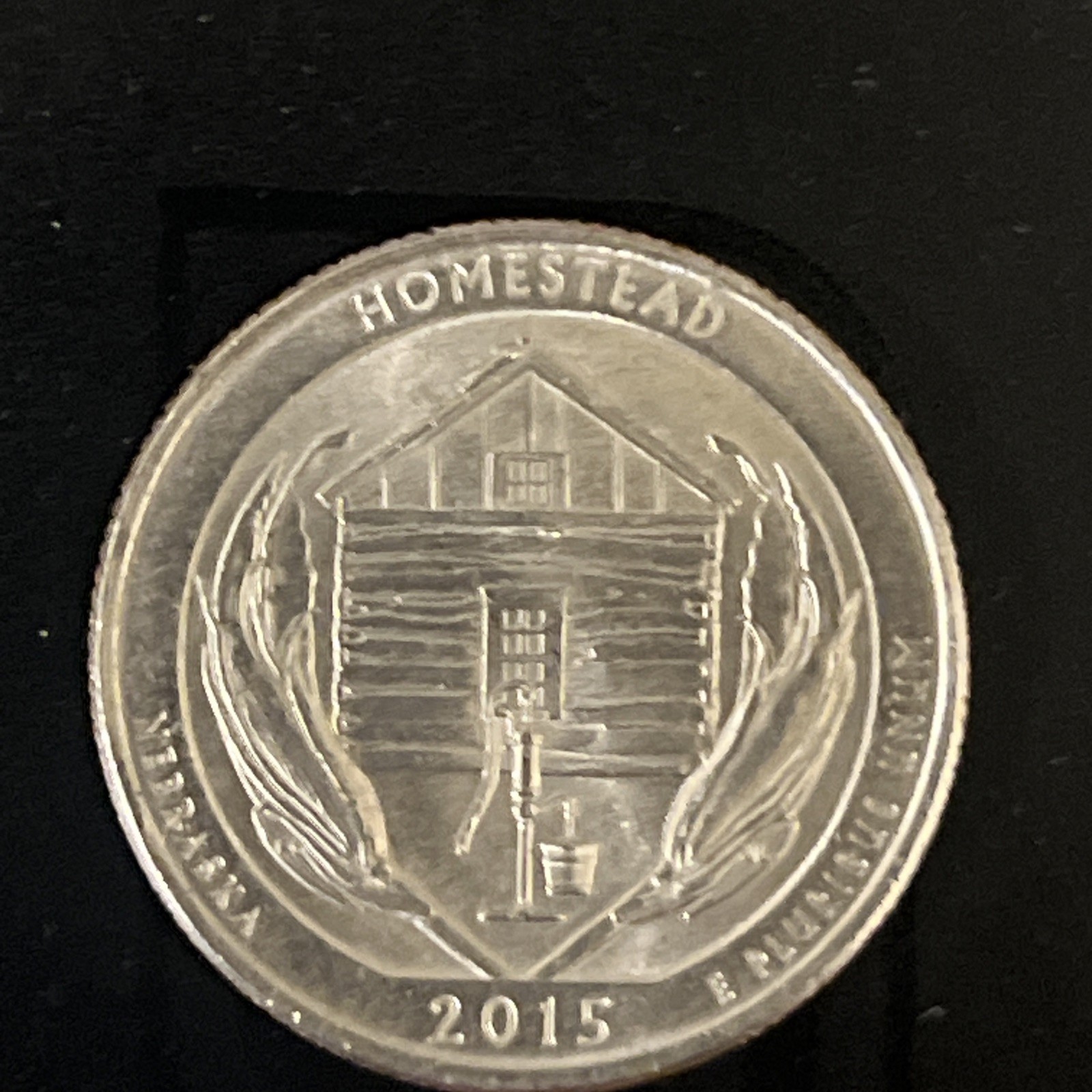 2015 Homestead Quarter P Mint DDO On United States Quarter Dollar DDR Snow Error