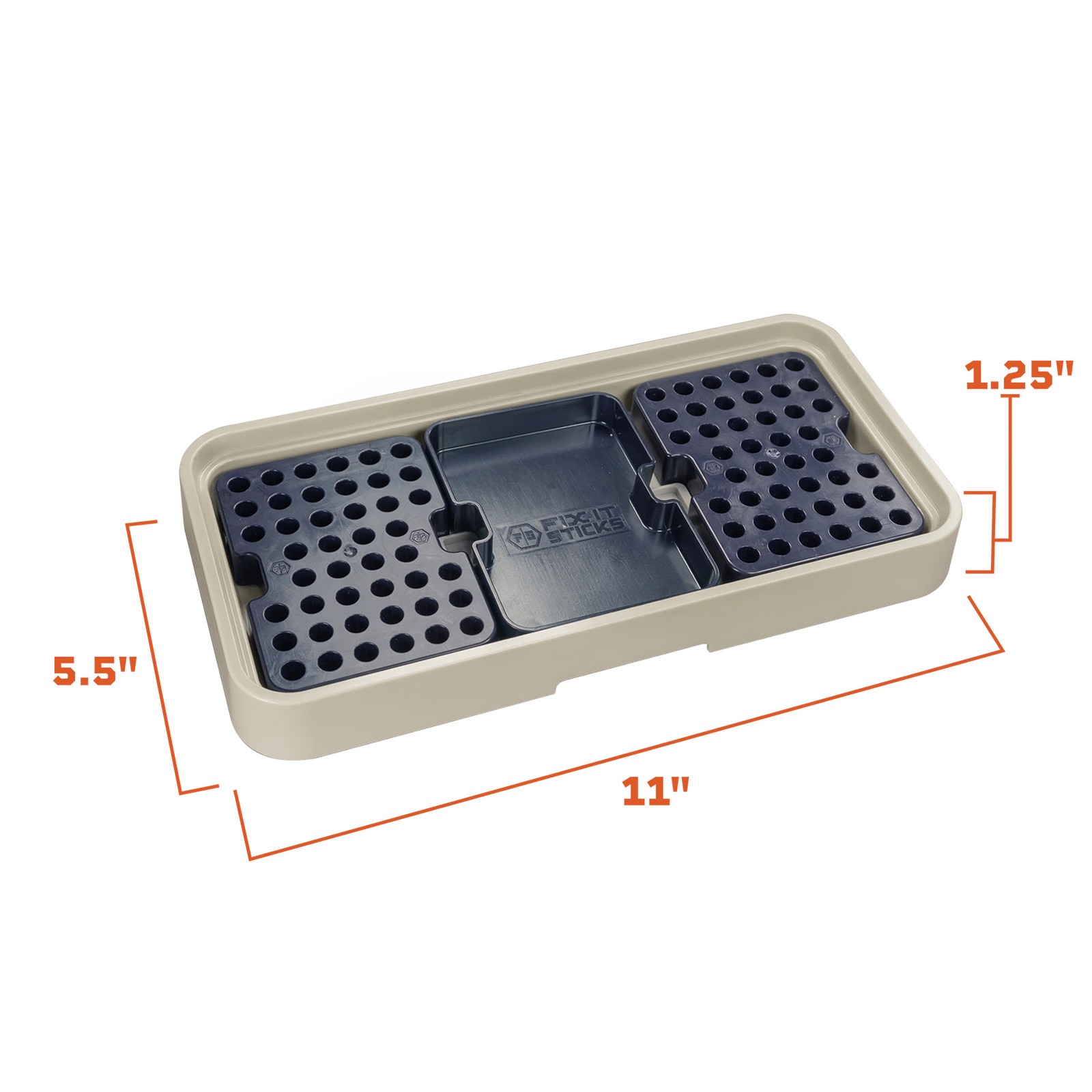 FIX IT STICKS Tray Organizer (Single-Tray)