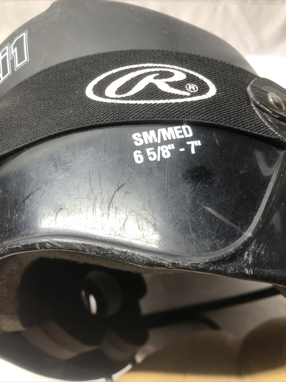 Rawlings Ai1 Baseball Catcher's Helmet and Mask Black 6 5/8 - 7 Youth