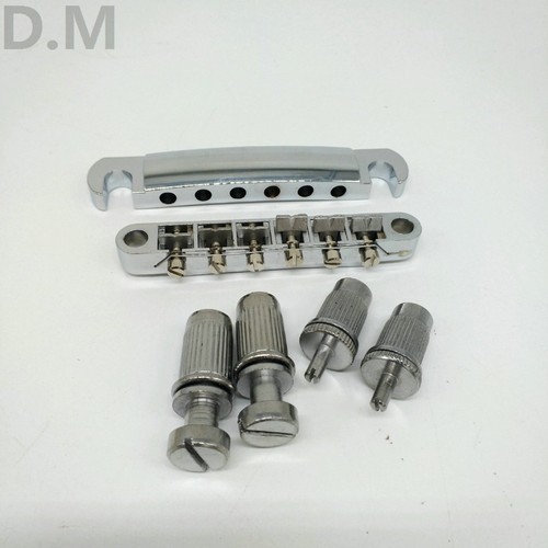 LP Style Electric Guitar Tune-O-Matic Bridge & Tailpiece Set Replacement Parts