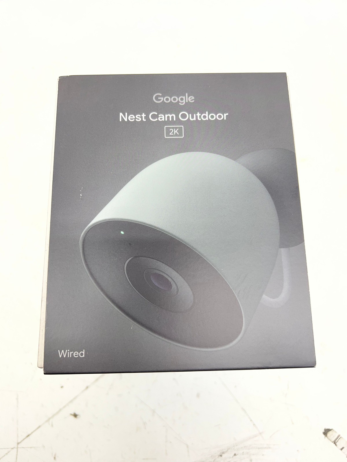 Google Nest Outdoor Smart Security Camera (Wired, 2nd Gen) - Hazel