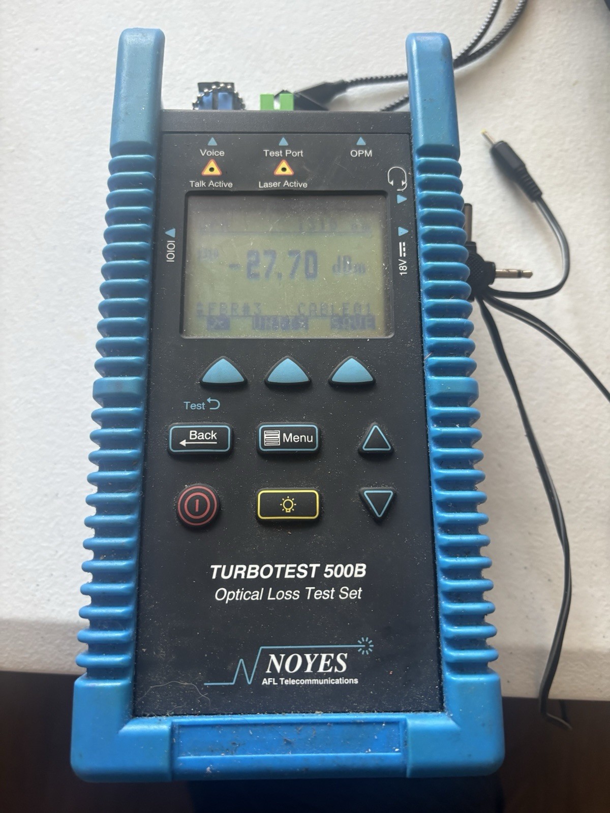 Noyes Turbotest 500B Optical Loss Test Set