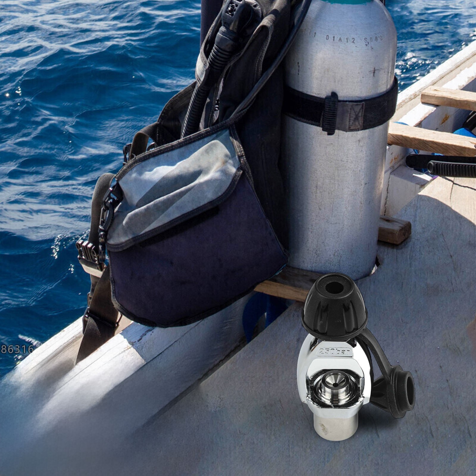 G58 Din Threaded Marine Environment Adaptor for Scuba Divers Equipment