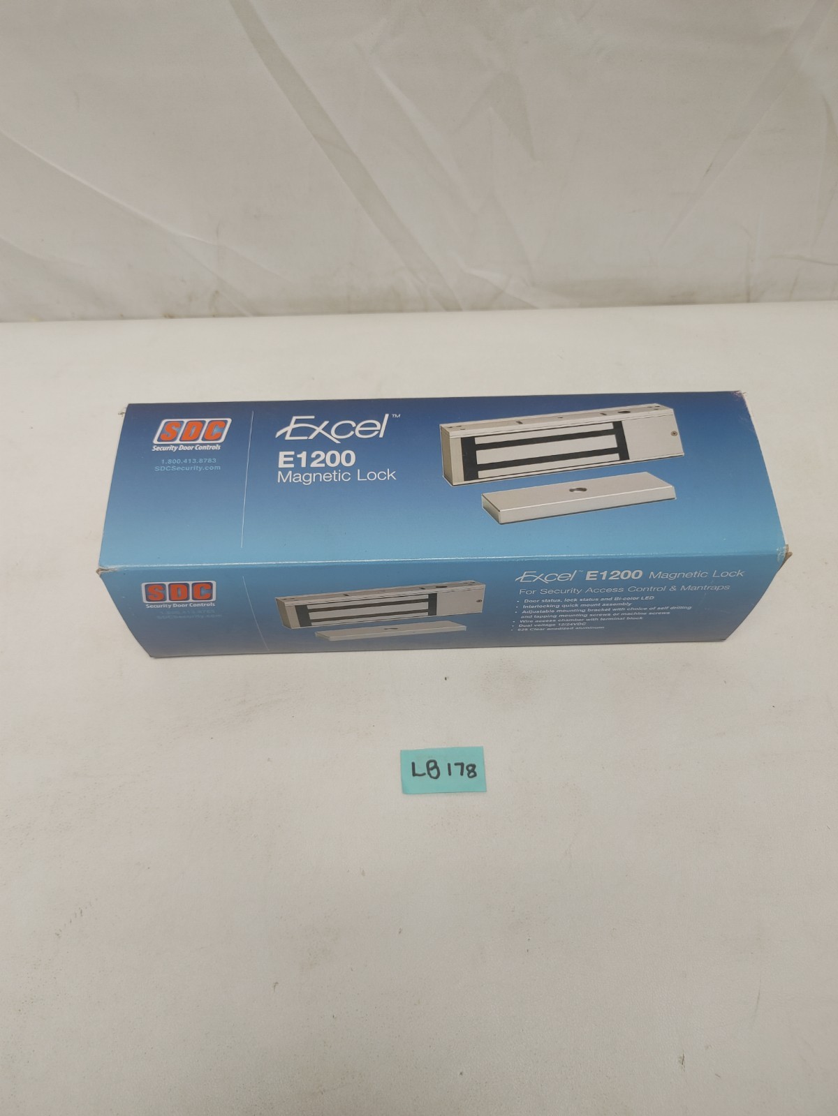 SDC Excel Magnetic Lock E1200 DS LS LED