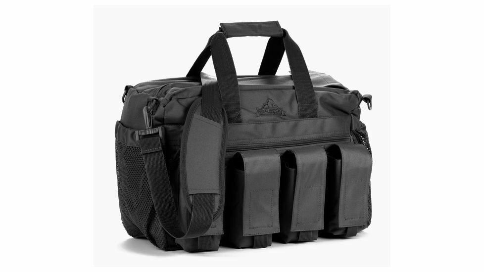 NEW MEGA RED ROCK OUTDOOR GEAR BAG, BLACK - 16.5" W x 8in. D x 12in. H