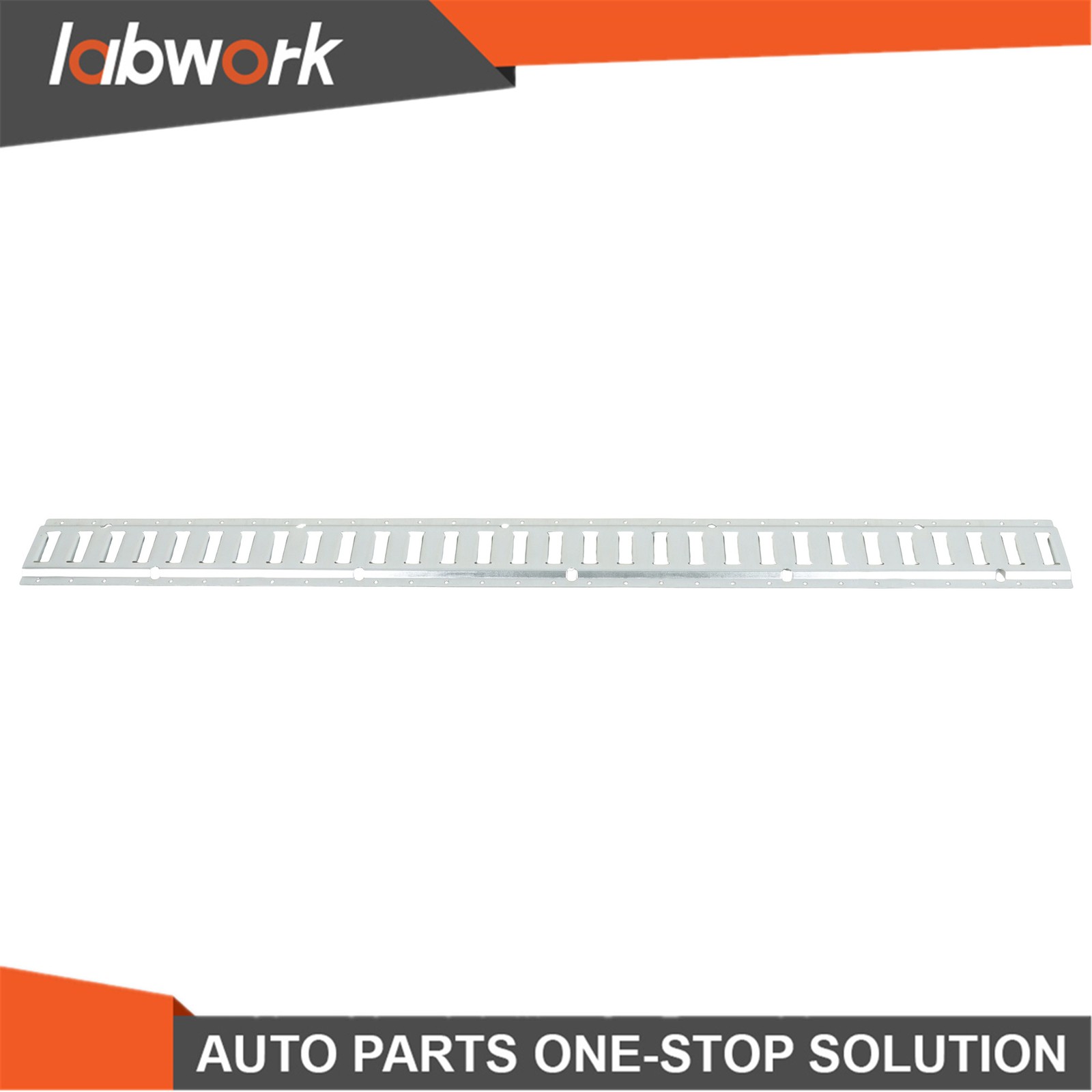 10 Pack 5' Long E-Track Rail, Galvanized Silver For Garage & Trailer Steel