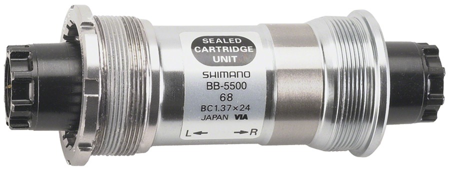 Shimano 105 BB-5500 Octalink V1 Bottom Bracket 68x109.5mm BSA for Road Bikes