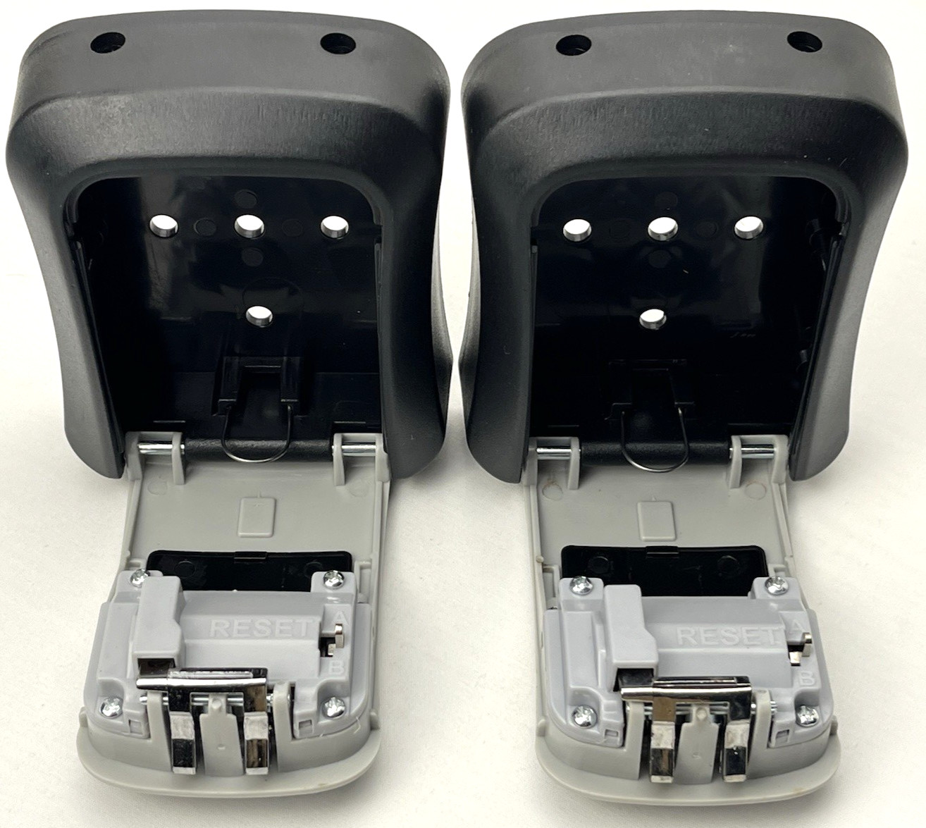 2 Pk 4 Digit Combination Key Lock Box Wall Mount Storage Case CH896 Security